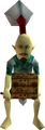 An enraged Guru-Guru from Ocarina of Time