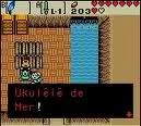 Rafton et Link lors de l'échange du Ukulélé