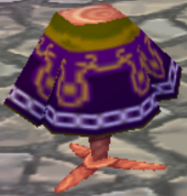Un traje de Animal Crossing que hace referencia al traje de Kafei.