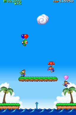 Gameplay (Tingle's Balloon Fight DS)