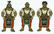 Concept Art Dorco dans Hyrule Historia.