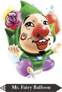 Promotional Render of the Mr. Fairy Balloon from Hyrule Warriors