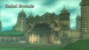 Hyrule Warriors Locations Sealed Grounds (Intro Cutscene)