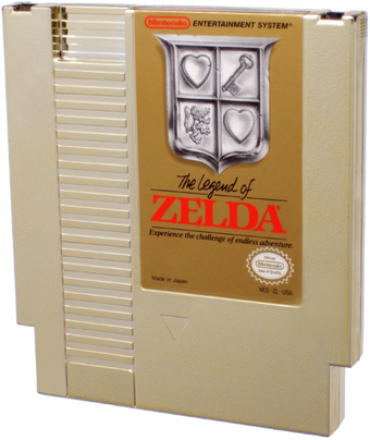 nes legend of zelda gold cartridge value