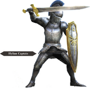 Hyrule Warriors Allied Units Hyrulean Captain - Knight Armor (Render)