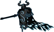 Le Fantôme de Ganon portant son épée.