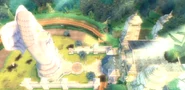 La Efigie de la Diosa en la tierra del presidio en Skyward Sword.