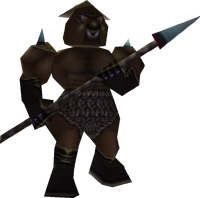 A Moblin from Ocarina of Time