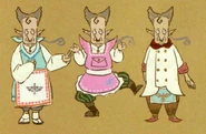 Un autre dessin de Galina dans Hyrule Historia.