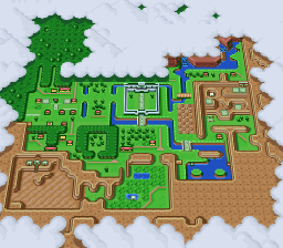 Map of the overworld during week 3