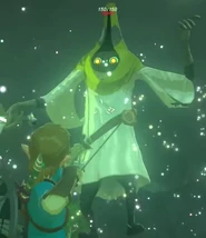 Sorcier électrique dans Breath of the Wild.