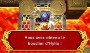 Obtention du Bouclier d'Hylia.