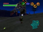 Sakdoss géant dans Ocarina of Time