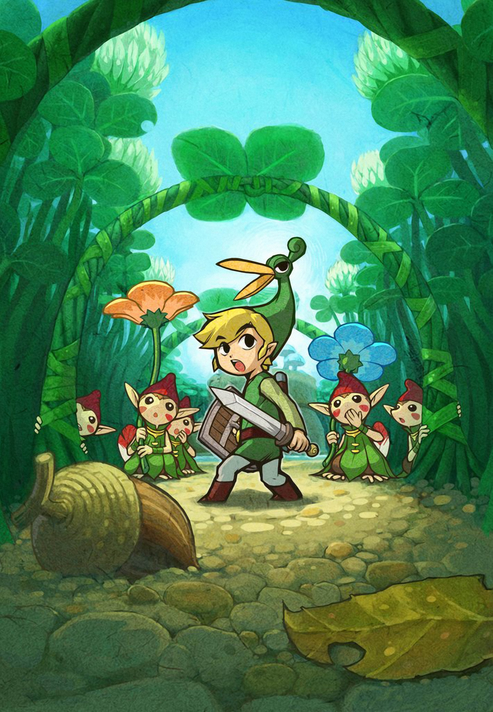 MC] Zelda 1 in Minish Cap Style : r/zelda