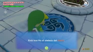 Link examinando el Símbolo del Viento en TWW HD.jpg (69 kB) Link examinando el Símbolo del Viento, donde debe tocar la Melodía del Viento para que aparezca un cofre donde se encuentra un Mapa de la Trifuerza en The Wind Waker HD.