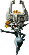 Artwork of Midna wearing her Fused Shadow from Twilight Princess HD