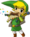 Link Playing Spirit Flute