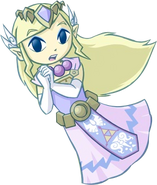 Prinzessin Zelda als Geist aus Spirit Tracks (Artwork)