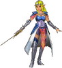 Costume mers occultes de Zelda dans Legends