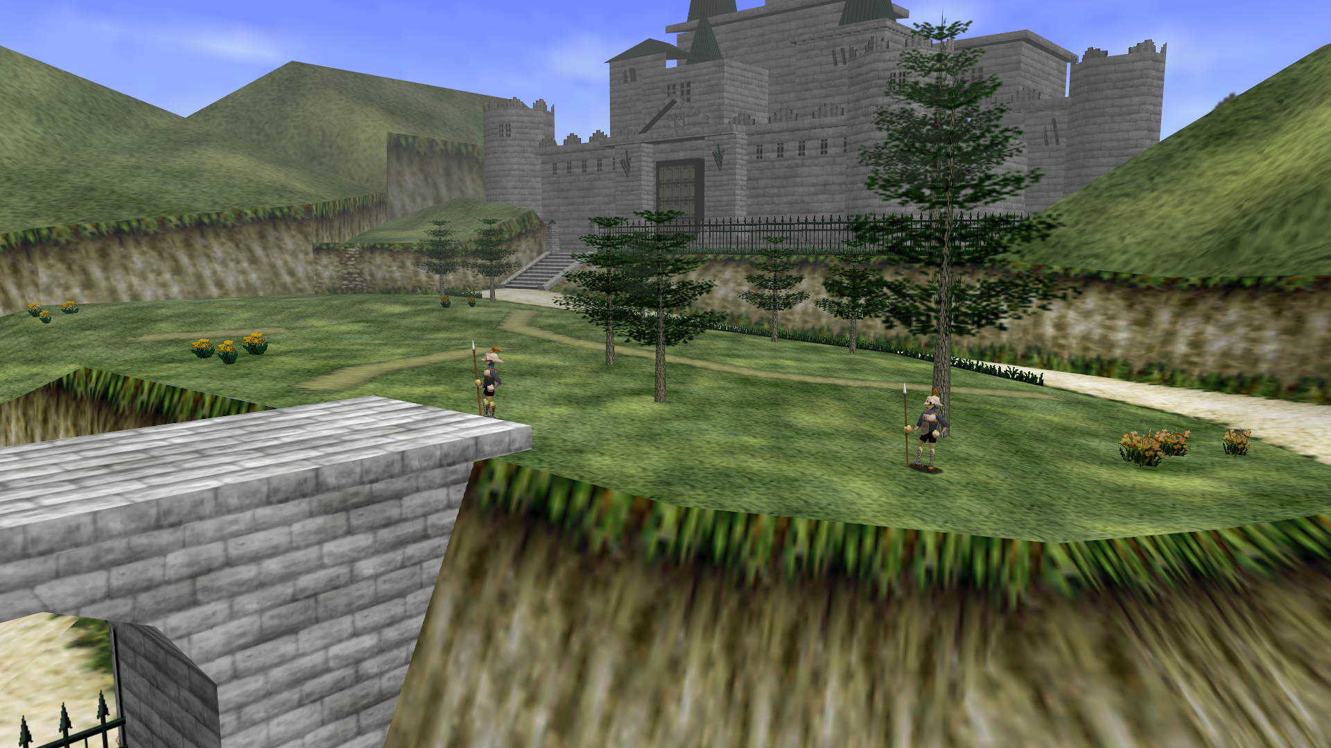 hyrule castle ocarina of time