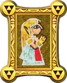 Princess Zelda Painting.png (1 MB) Princess Zelda's Painting Portrait in A Link Between Worlds