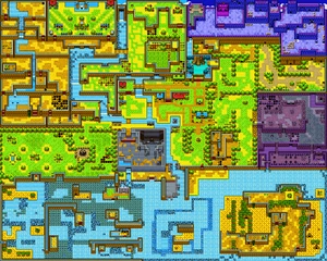 Labrynna, pendant la période présente