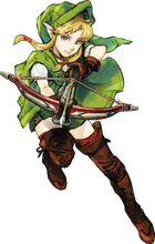 Original concept art of Linkle