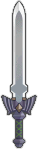 Icon for the Master Sword from Skyward Sword