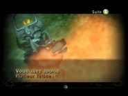 Link loup apprenant l'odeur Fétide.