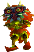 Skull Kid et le Masque de Majora.