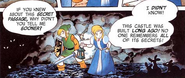 L'allée Secrète dans le comic A Link to the Past.