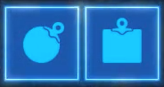 The Remote Bomb icons in Breath of the Wild