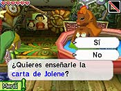 Link entregándole a Joanne la carta de su hermana