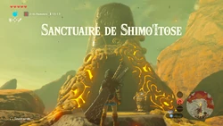 Sanctuaire de Shimo'Itose BOTW