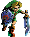 Link Artwork 3 (Majora's Mask)