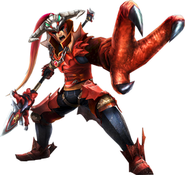 Volga transforming his left arm into a dragon claw