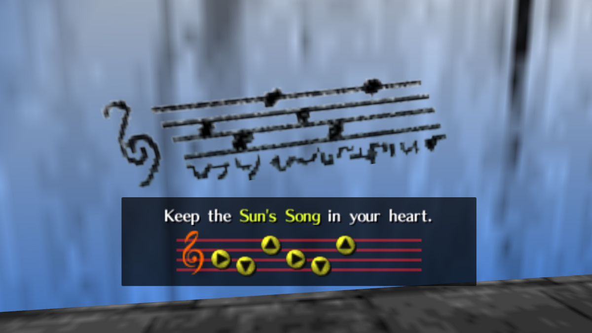 Sun's Song - The Legend of Zelda: Ocarina of Time 