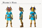 Breath of the Wild DLC Armor Majora's Mask (Head Armor)