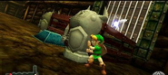 Une salle dans Ocarina of Time 3D