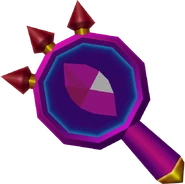 Le monocle de vérité dans Ocarina of Time 3D.