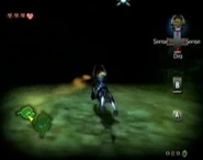 Link loup suivant l'odeur des enfants de Toal.