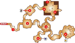 Map of the Ice Cavern