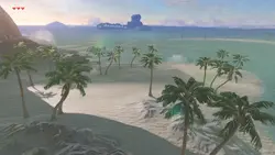 BOTW necluda plage de la palmeraie