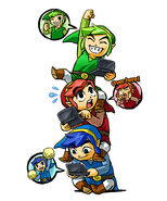 The three Links making a Totem
