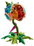 A Deku Baba that must be sliced vertically from Skyward Sword