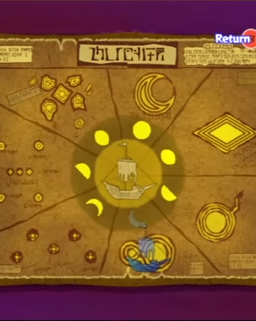 Ghost Ship Chart Wind Waker Ghost Ship Chart Zeldapedia Fandom