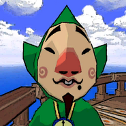 Puzzle glissant de Tingle dans The Wind Waker.