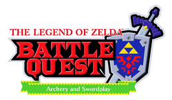 The logo for The Legend of Zelda: Battle Quest