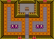 Habitación donde se encuentra la espada en Oracle of Seasons.