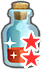 Potion de Soin ☆☆ à demi utilisée dans Skyward Sword.